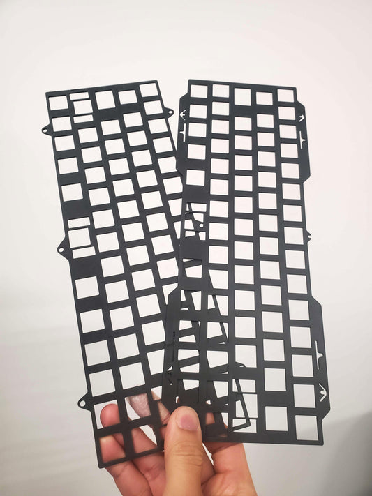 example laser cut black POM plates