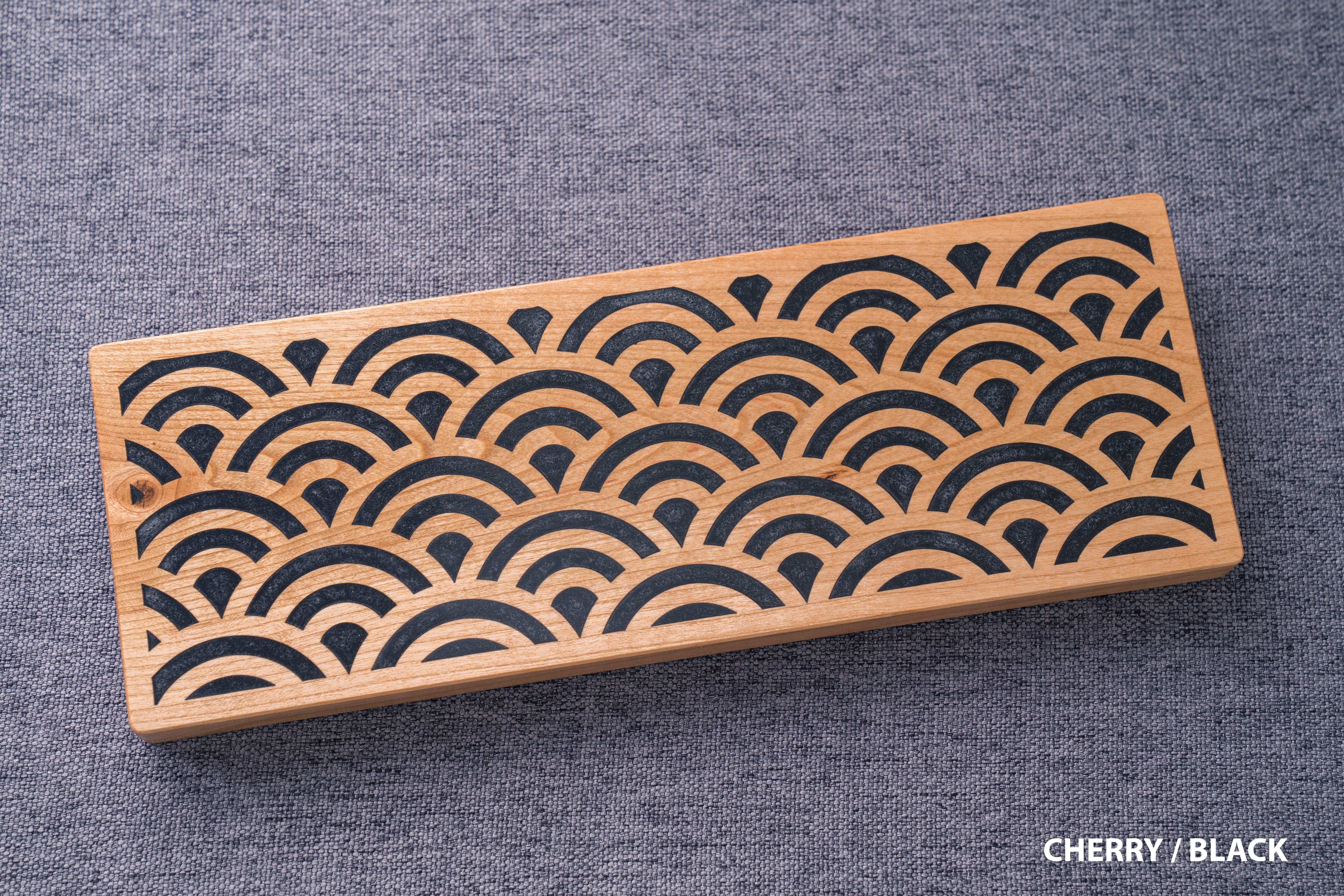 Heritage / Wabi — Seigaiha – Dusty Acorns